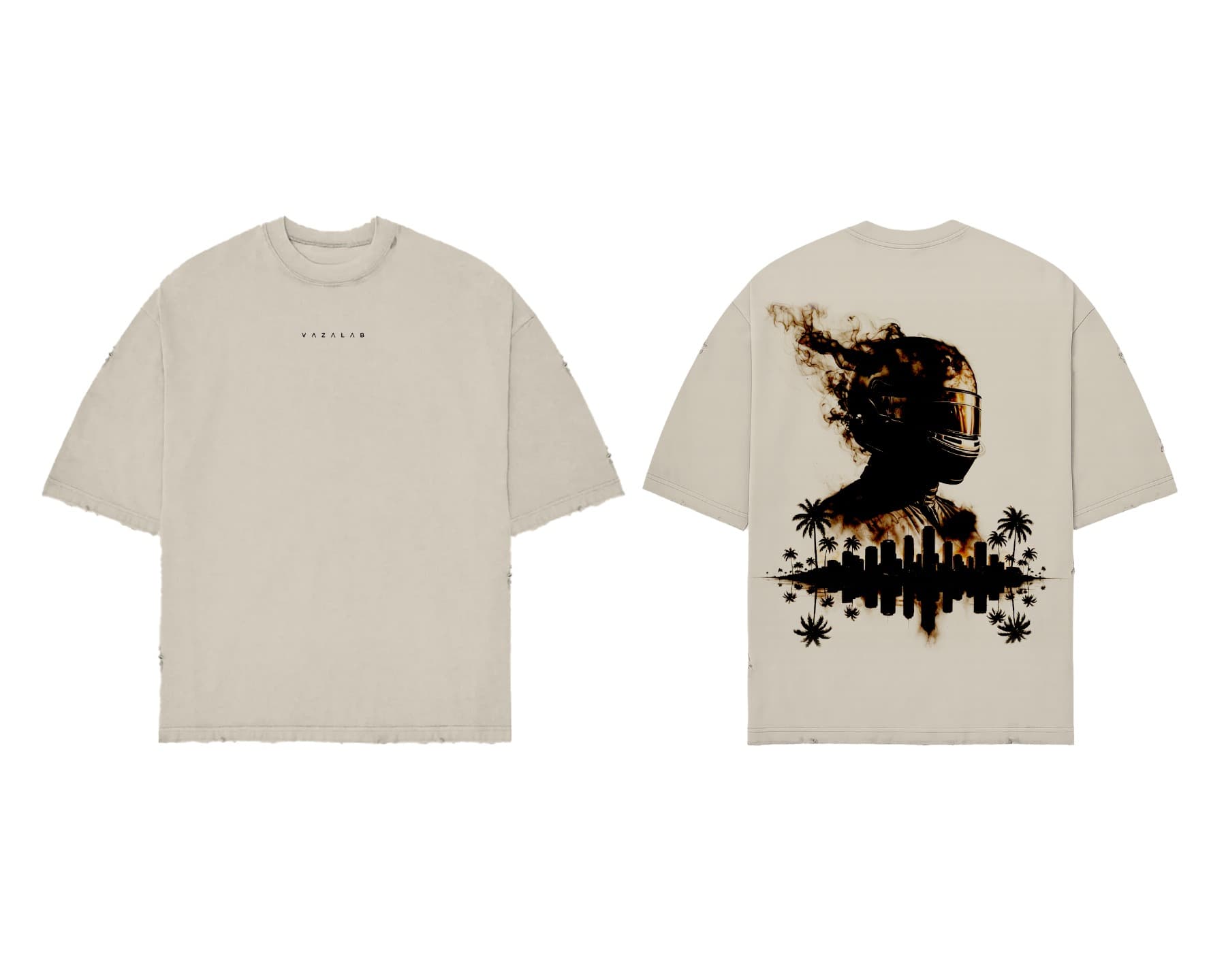 Miami Tee: Sand